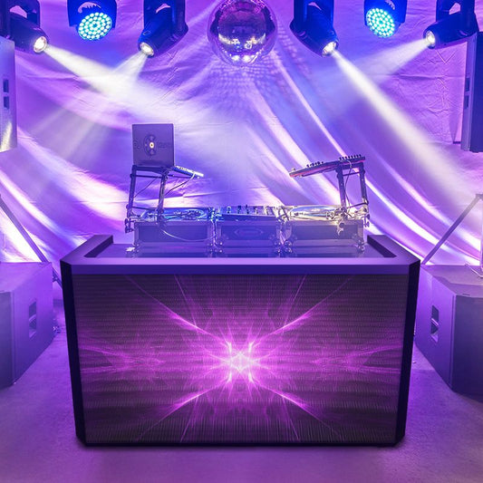 Premier DJ Package — 5-Hour Live DJ, Professional Booth & Lighting